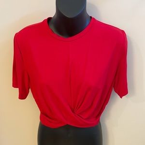 Red Crop Top